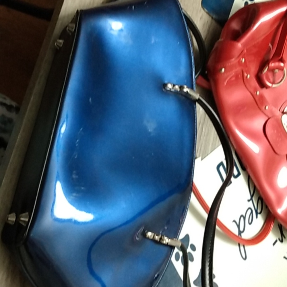 Beijo Blue purse